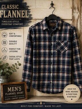 Lincoln Outfitters Plaid Shirt Large